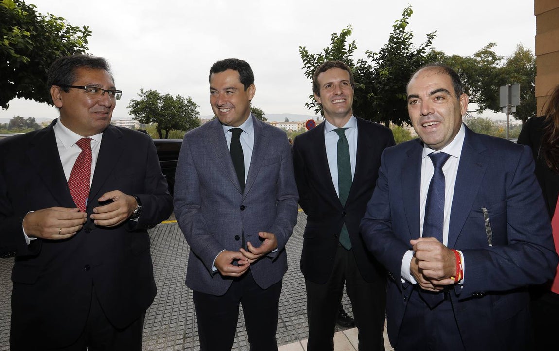 La visita de Pablo Casado a Córdoba, en imágenes