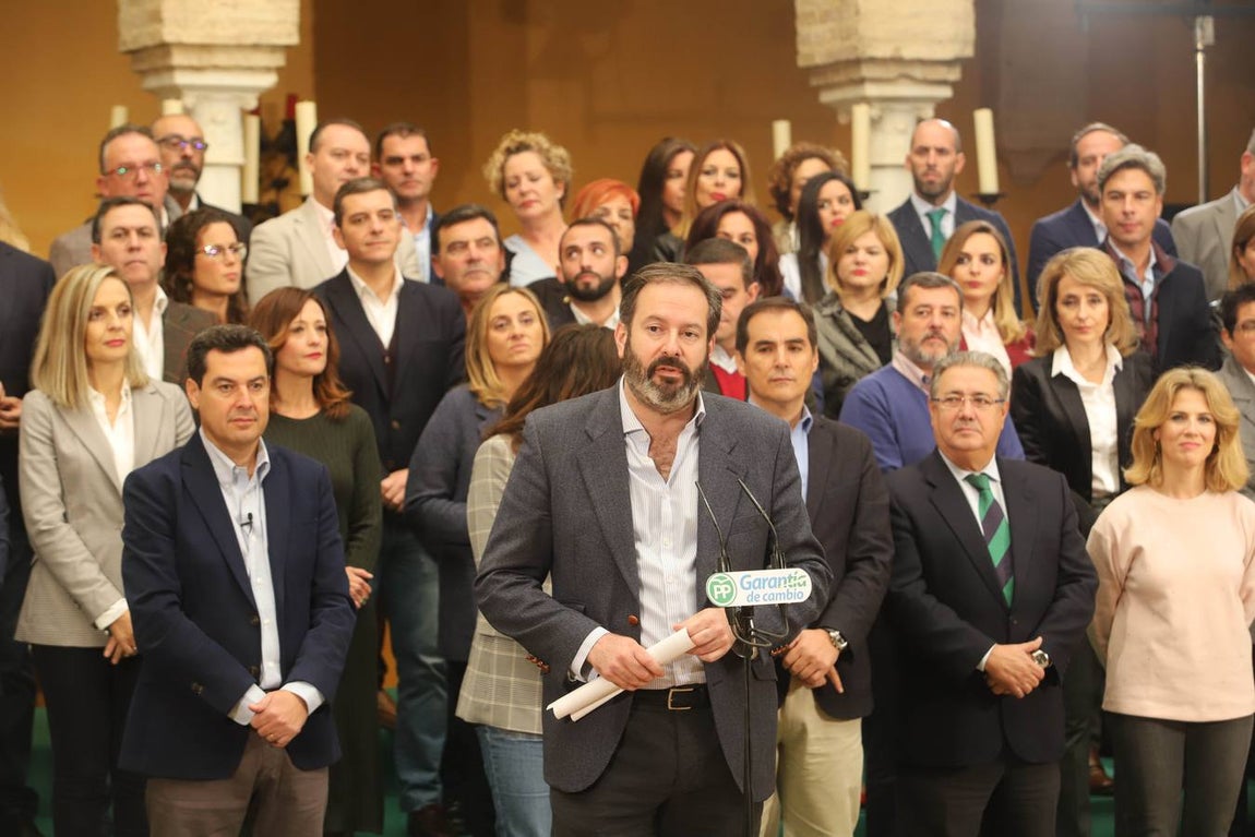La presentación en Palma del Río de las listas del PP a las elecciones andaluzas, en imágenes