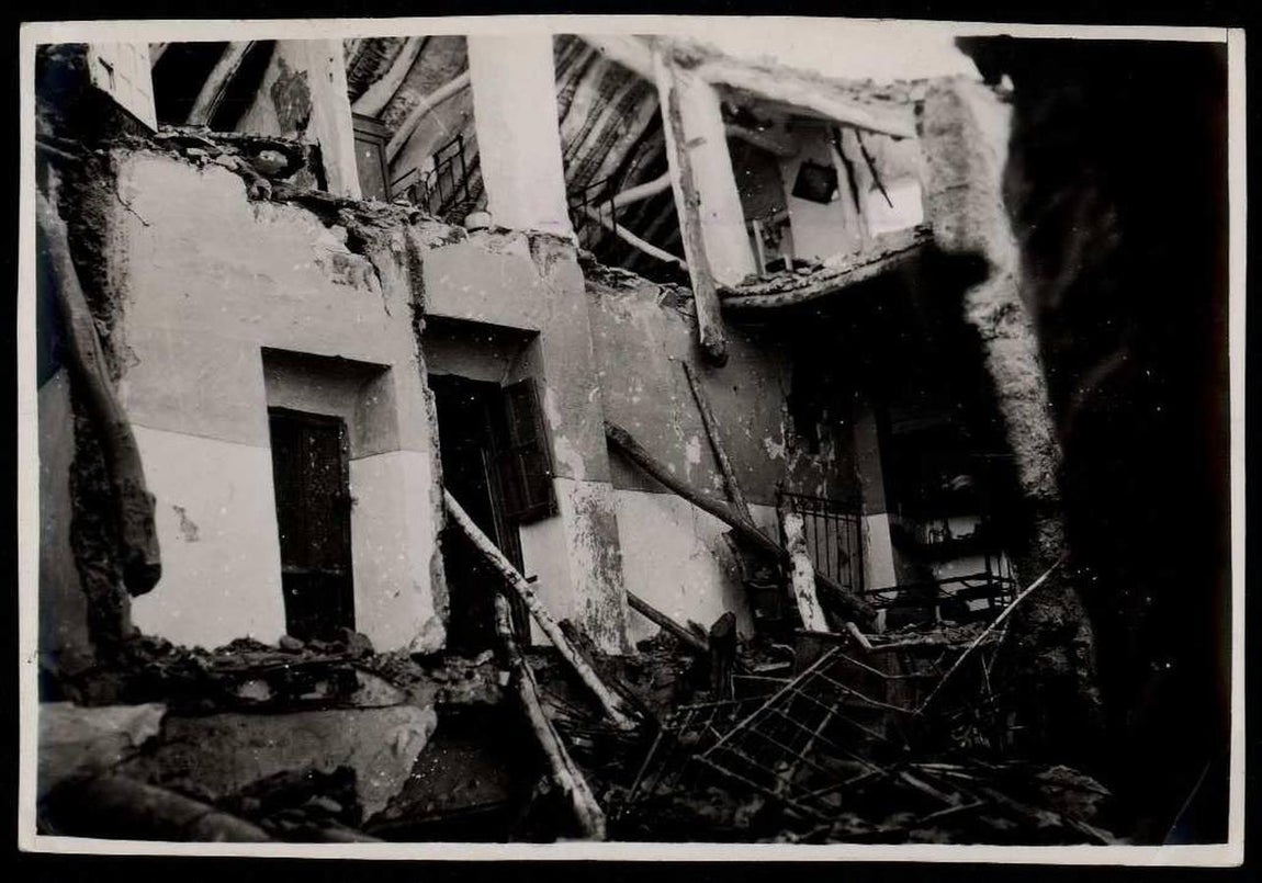 El bombardeo de Cabra por el bando republicano en 1938, en imágenes
