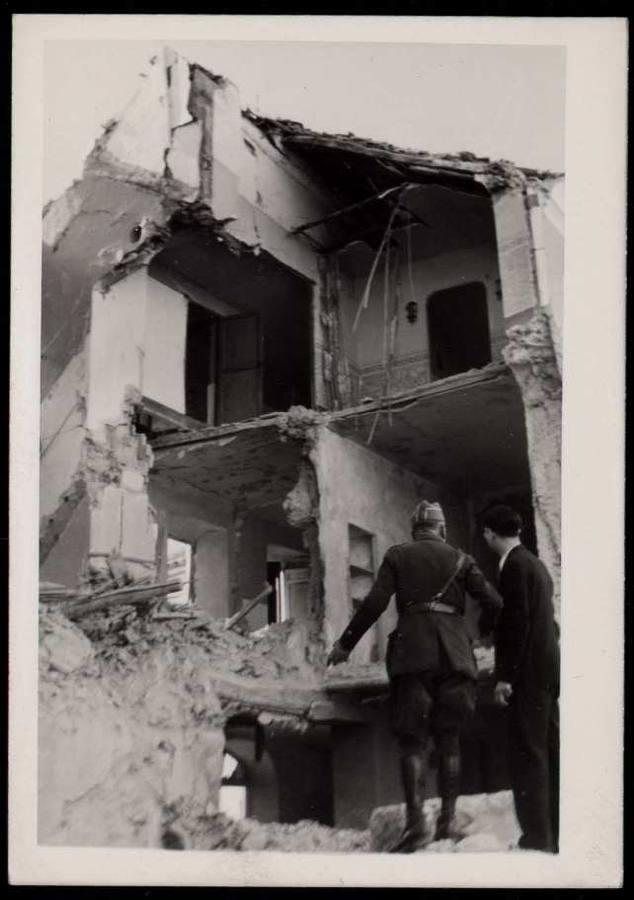 El bombardeo de Cabra por el bando republicano en 1938, en imágenes