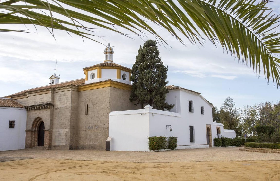 Monasterio de La Rábida visto desde fuera