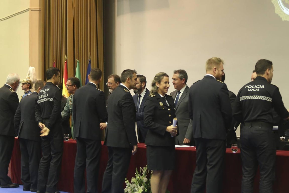 La Policía Local de Sevilla celebra el día de San Clemente