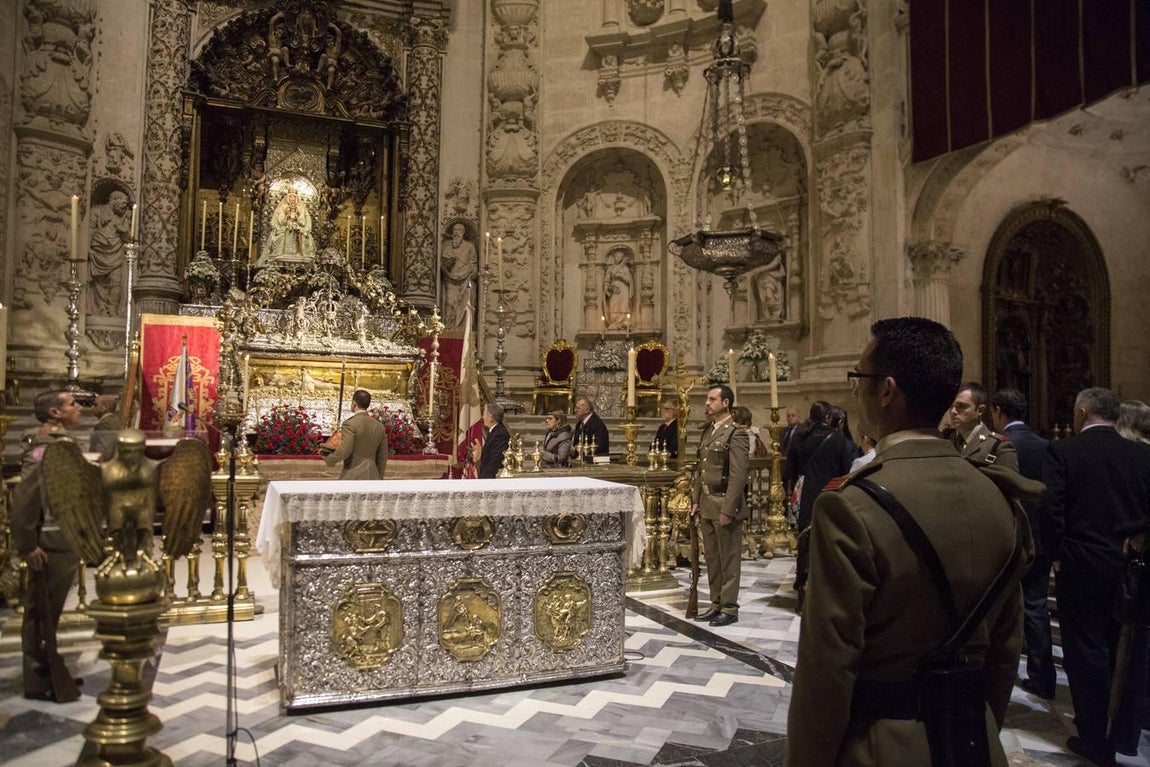 La procesión por el día de San Clemente en la Catedral