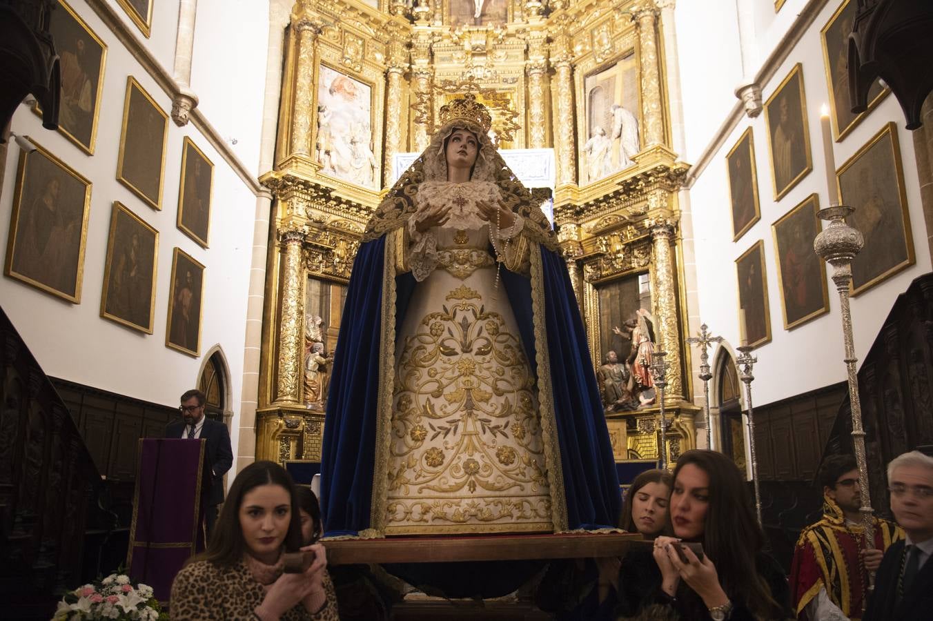 Galería del traslado de Madre de Dios de la Palma