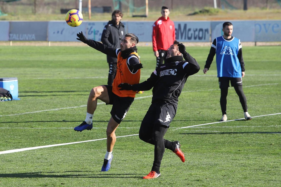 El primer entreno del año a puerta abierta, en imágenes