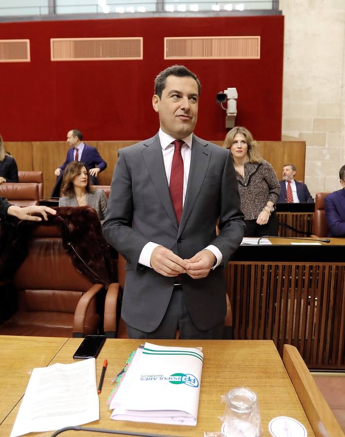 En imágenes, la investidura de Juanma Moreno Bonilla