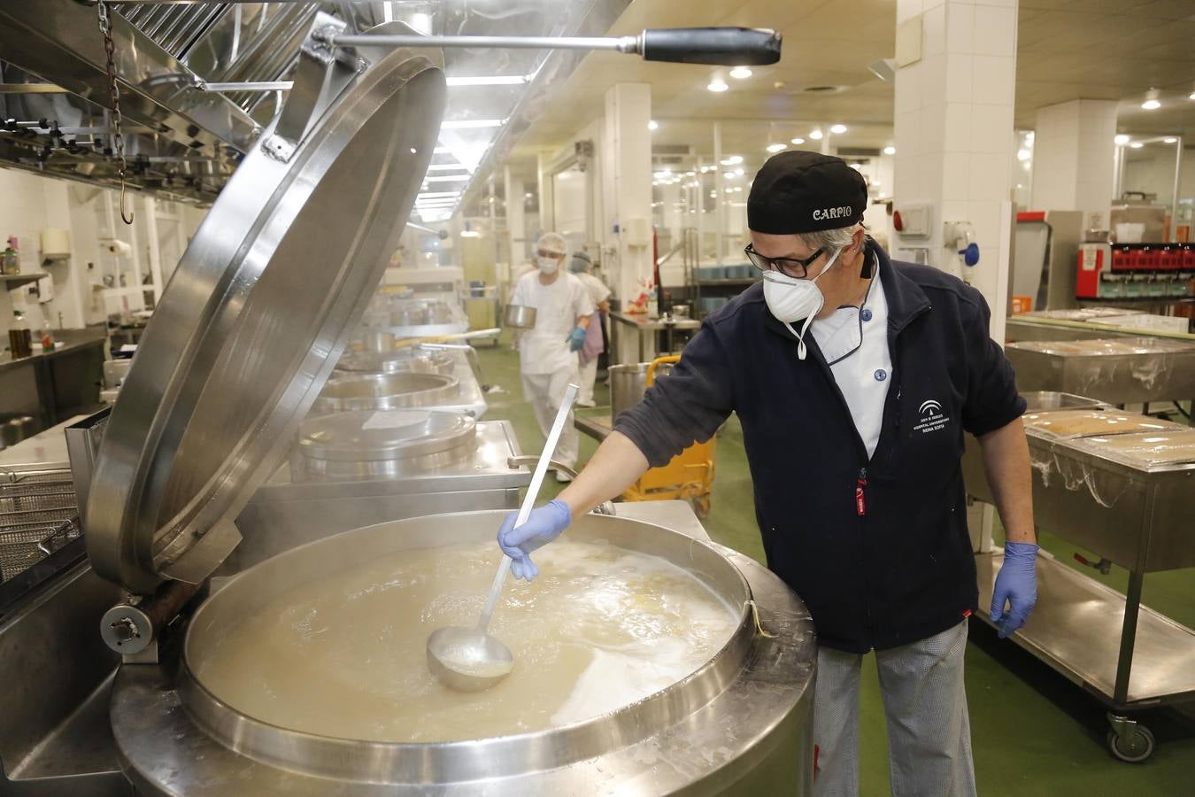 El nuevo tren de lavado de la cocina del Reina Sofía, en imágenes