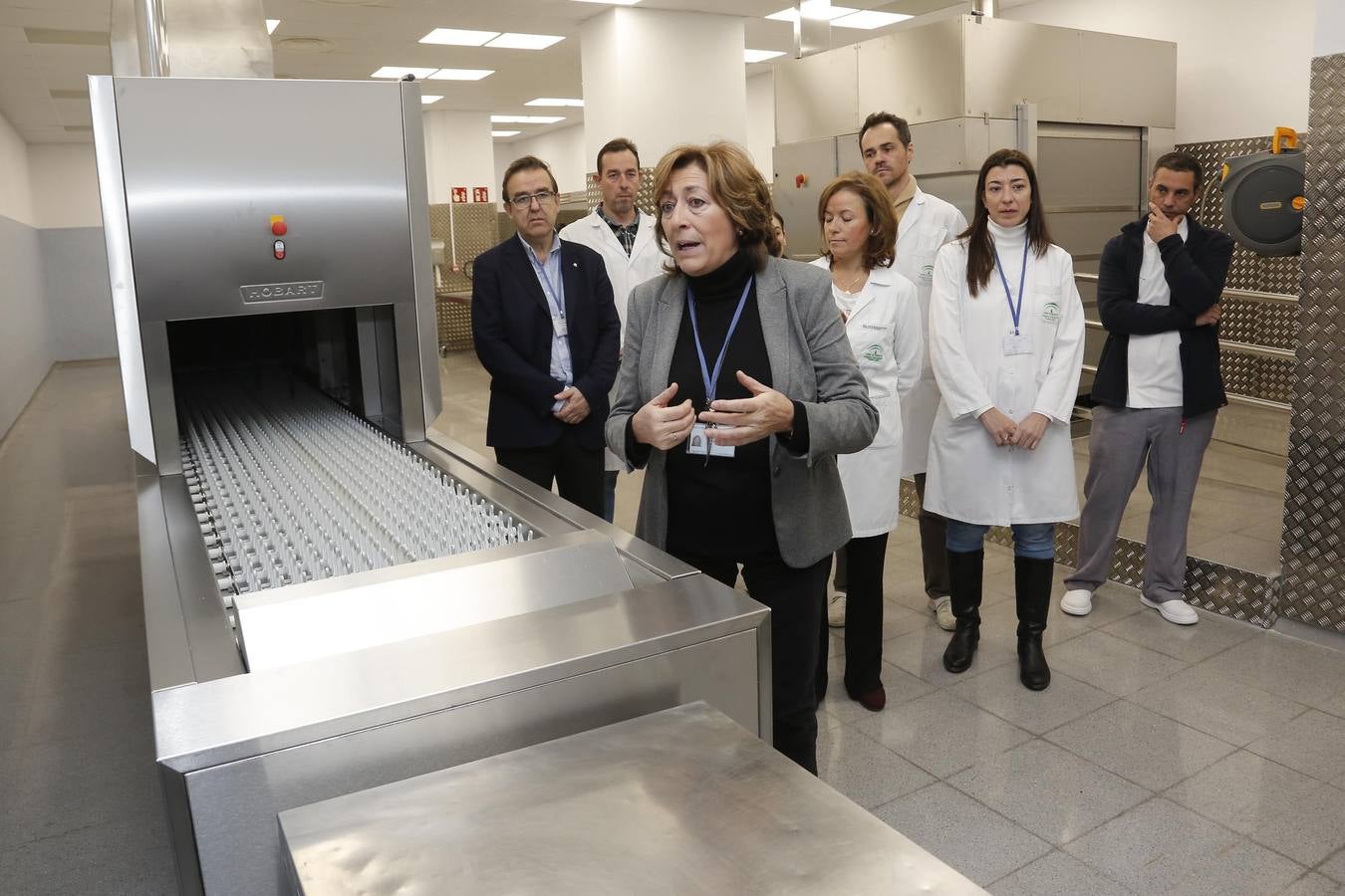 El nuevo tren de lavado de la cocina del Reina Sofía, en imágenes