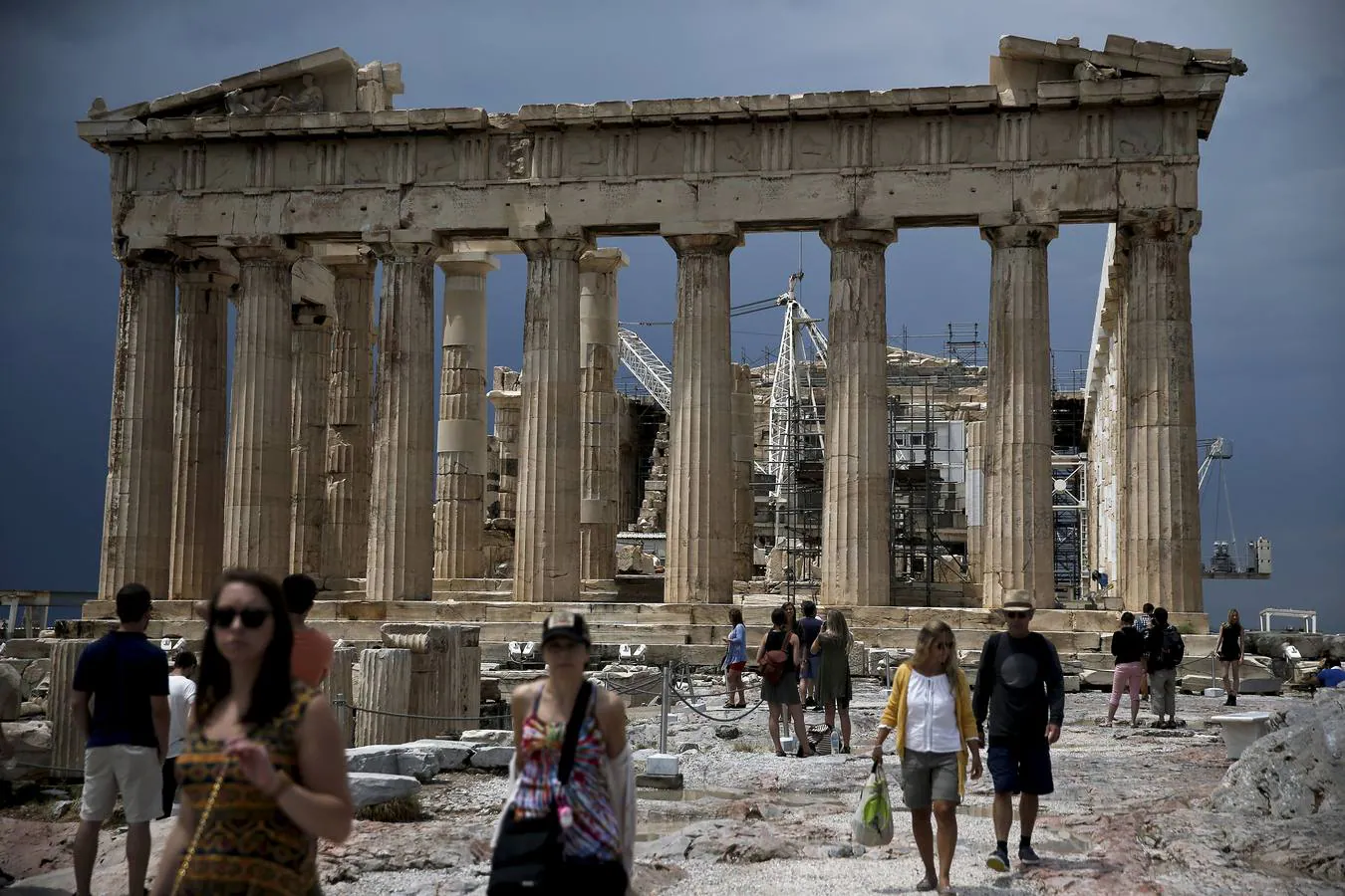 Partenón (Atenas). 2,76 millones de visitantes al año