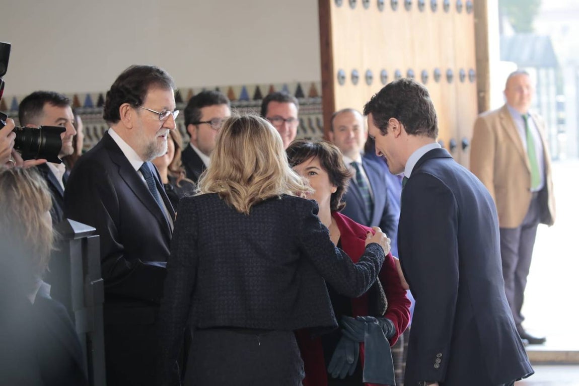 La toma de posesión de Moreno como presidente de la Junta, en imágenes