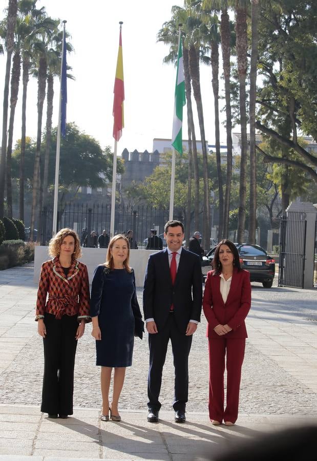 La toma de posesión de Moreno como presidente de la Junta, en imágenes