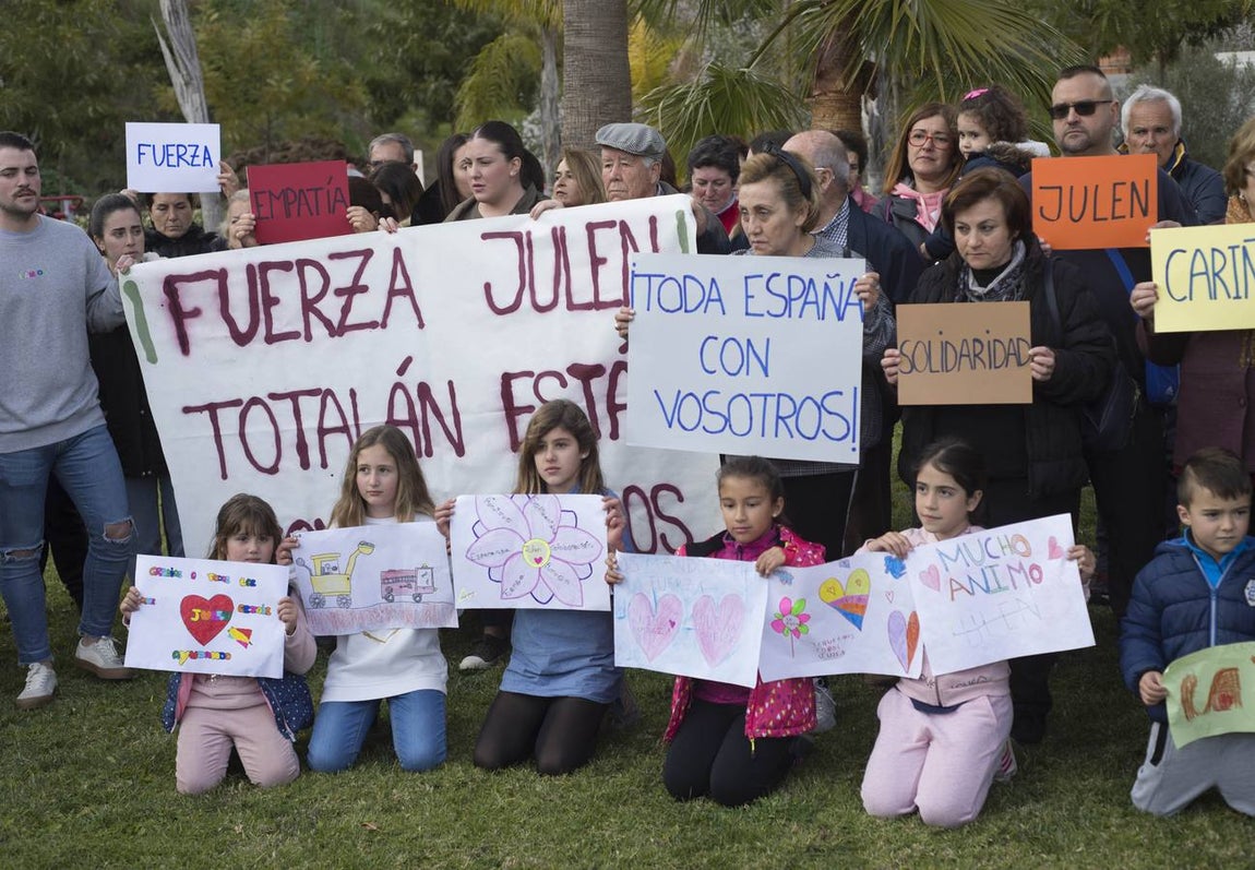 Totalán se vuelca con la búsqueda del pequeño