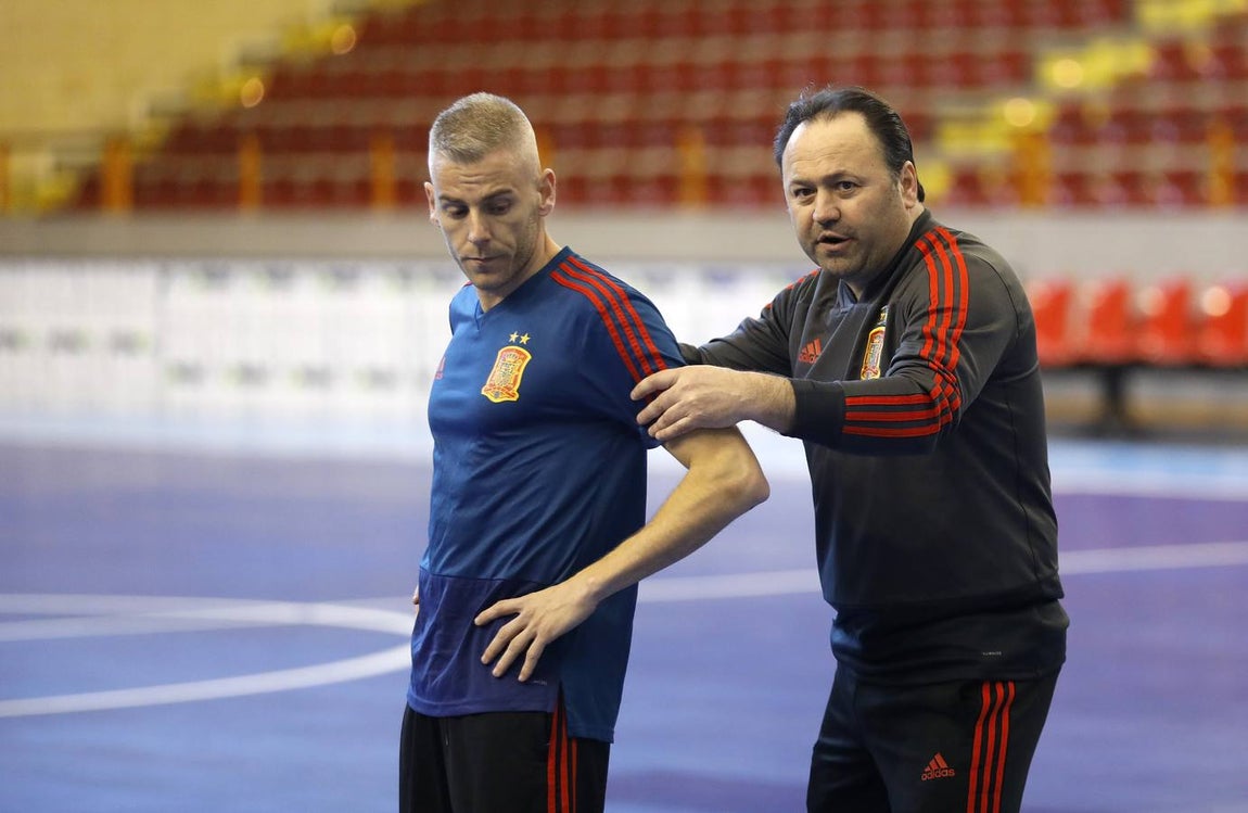 El entrenamiento de España en Córdoba, en imágenes