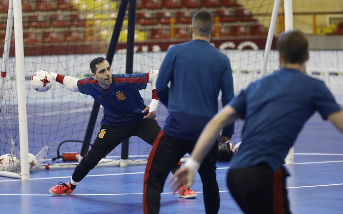 El entrenamiento de España en Córdoba, en imágenes