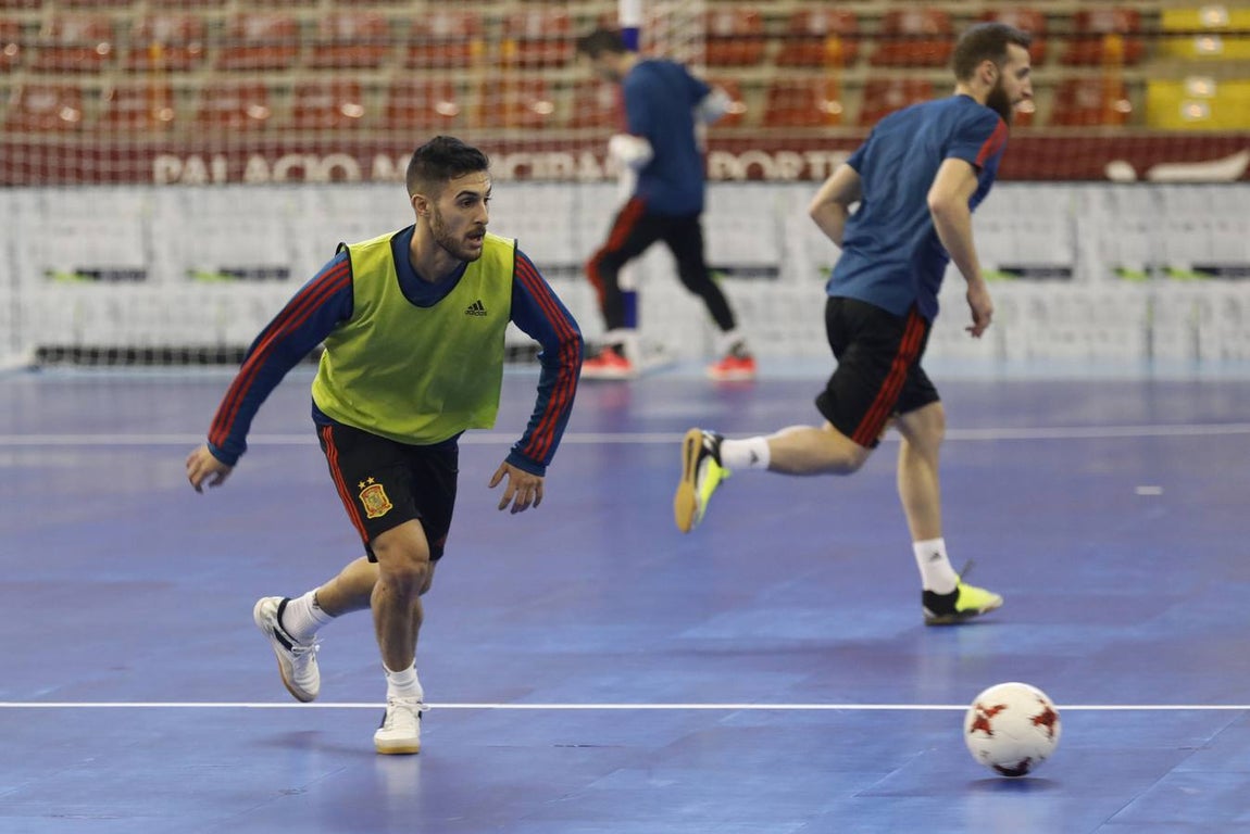 El entrenamiento de España en Córdoba, en imágenes