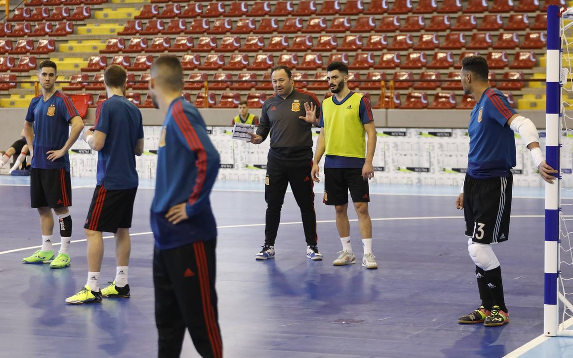El entrenamiento de España en Córdoba, en imágenes