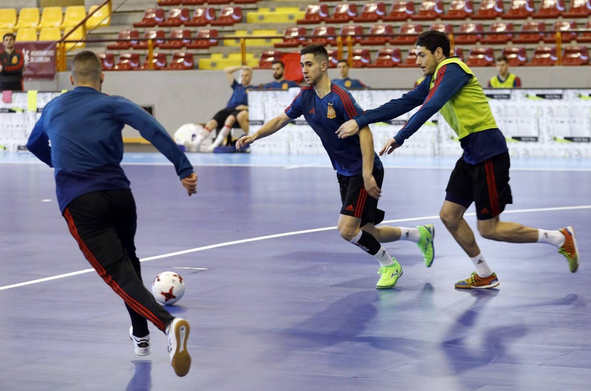 El entrenamiento de España en Córdoba, en imágenes
