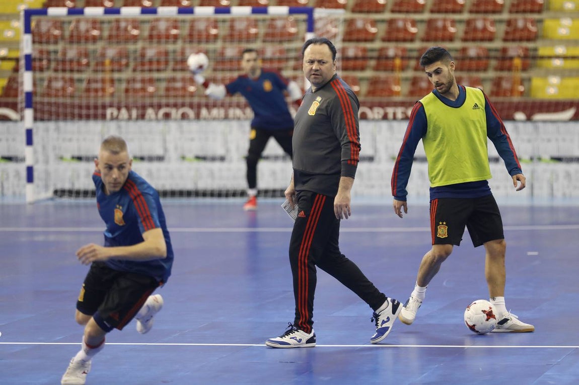 El entrenamiento de España en Córdoba, en imágenes