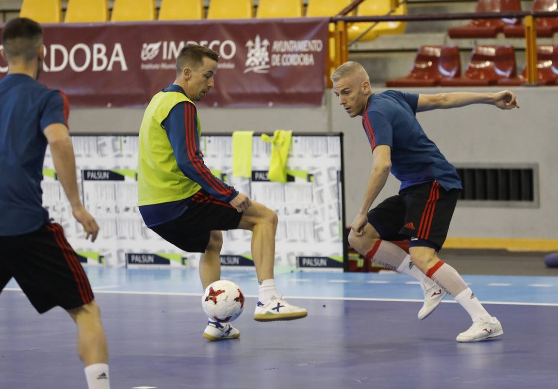 El entrenamiento de España en Córdoba, en imágenes