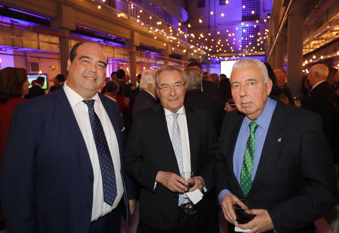 Julio Mayo Rodríguez, Jacobo Cortines TorreS y Joaquín Caro Romero