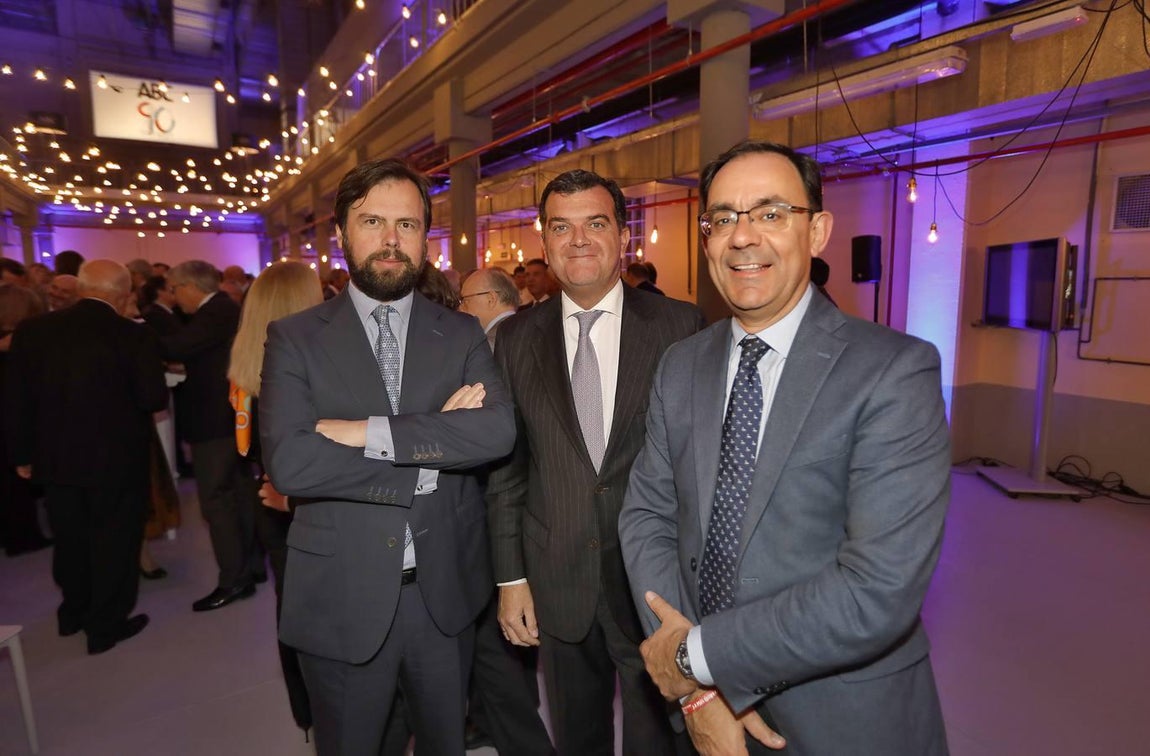 Alberto González Cruzado, Jesús Borjabad García y Bosco Cámara Pellón