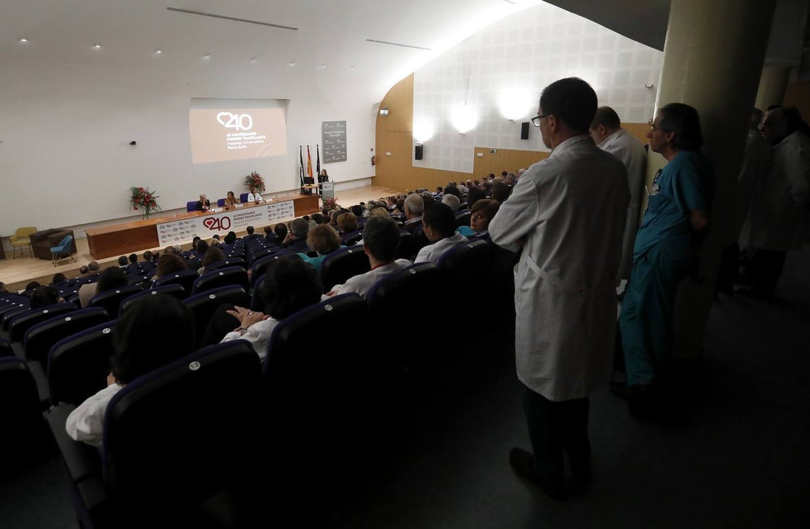 El 40 aniversario del programa de trasplantes del Reina Sofía, en imágenes