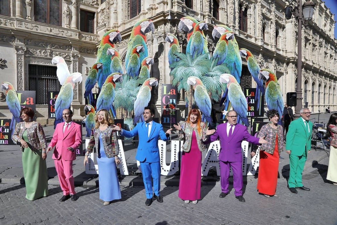 En imágenes, la presentación del nuevo espectáculo de La Cubana en Sevilla