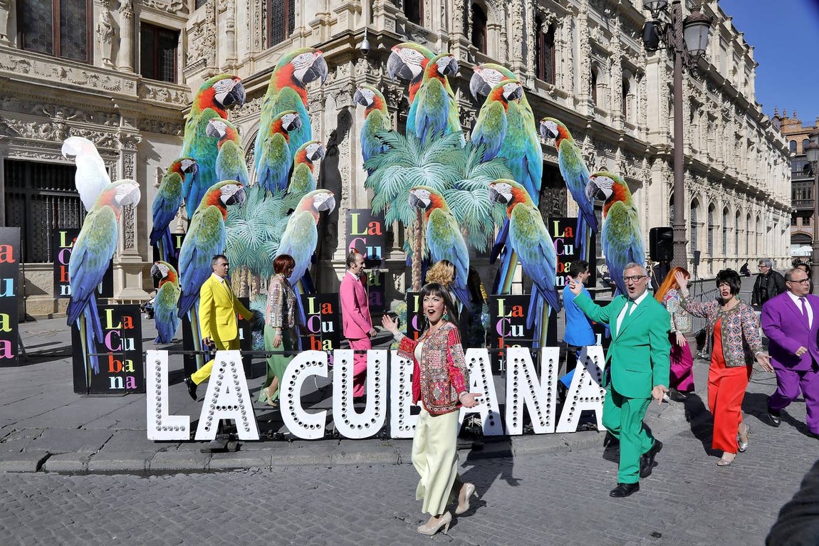 En imágenes, la presentación del nuevo espectáculo de La Cubana en Sevilla