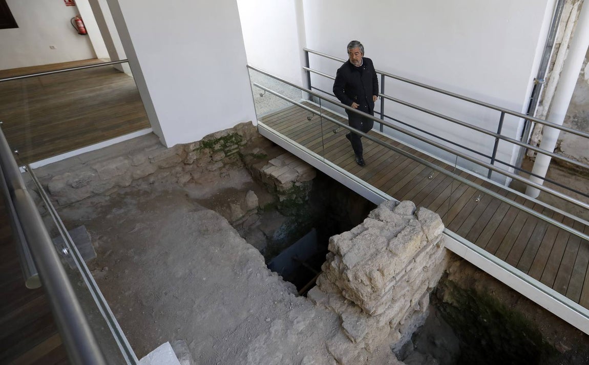 Los restos del solar junto a la Sinagoga de Córdoba, en imágenes