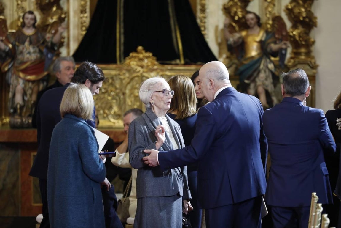 El ambiente en la entrega de las Medallas de las Bellas Artes, en imágenes