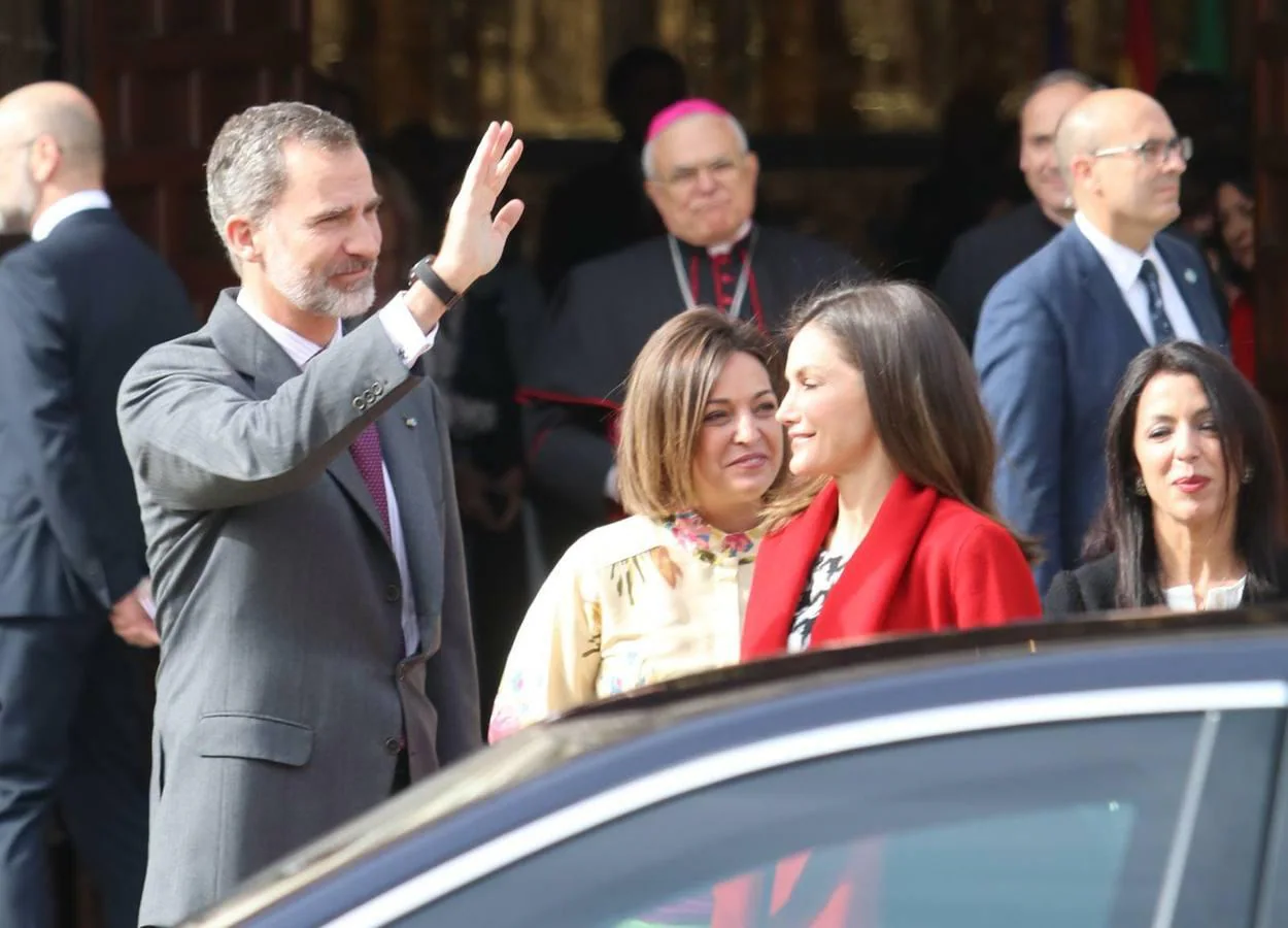 El recibimiento a los Reyes en la Diputación de Córdoba, en imágenes