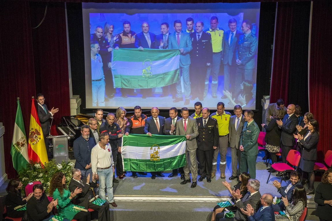 Entrega de Banderas de Andalucía de la provincia de Sevilla