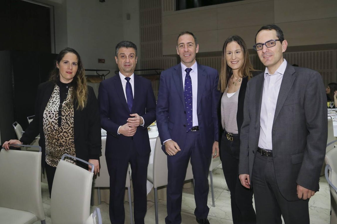 Marta Silva Domínguez, Andrés Rojas Vera, Jesús García Neyra, Cristina Ontoso García y Luis Albillos Merino