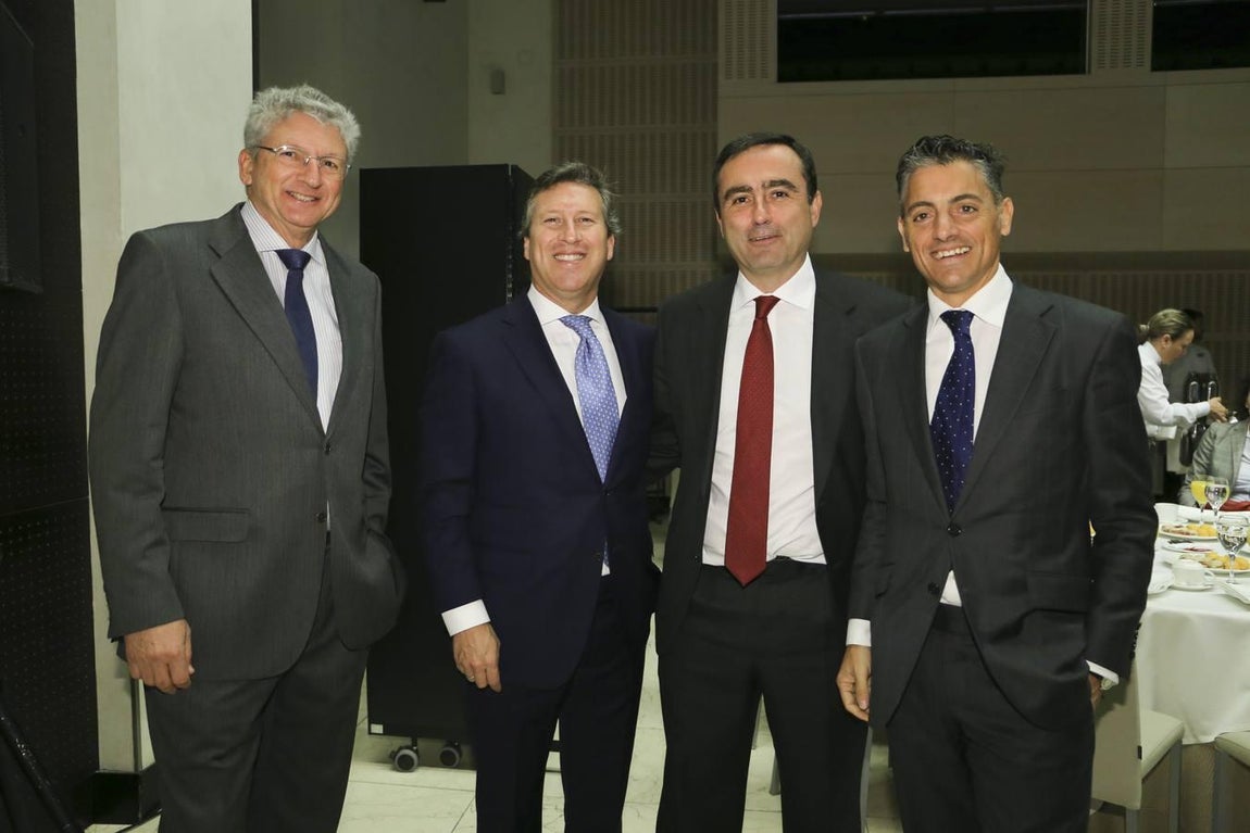 Esteban Jiménez Planas, Álvaro Rojas Jiménez-Fontes, Francisco Pumar López y Diego Chacón Martínez