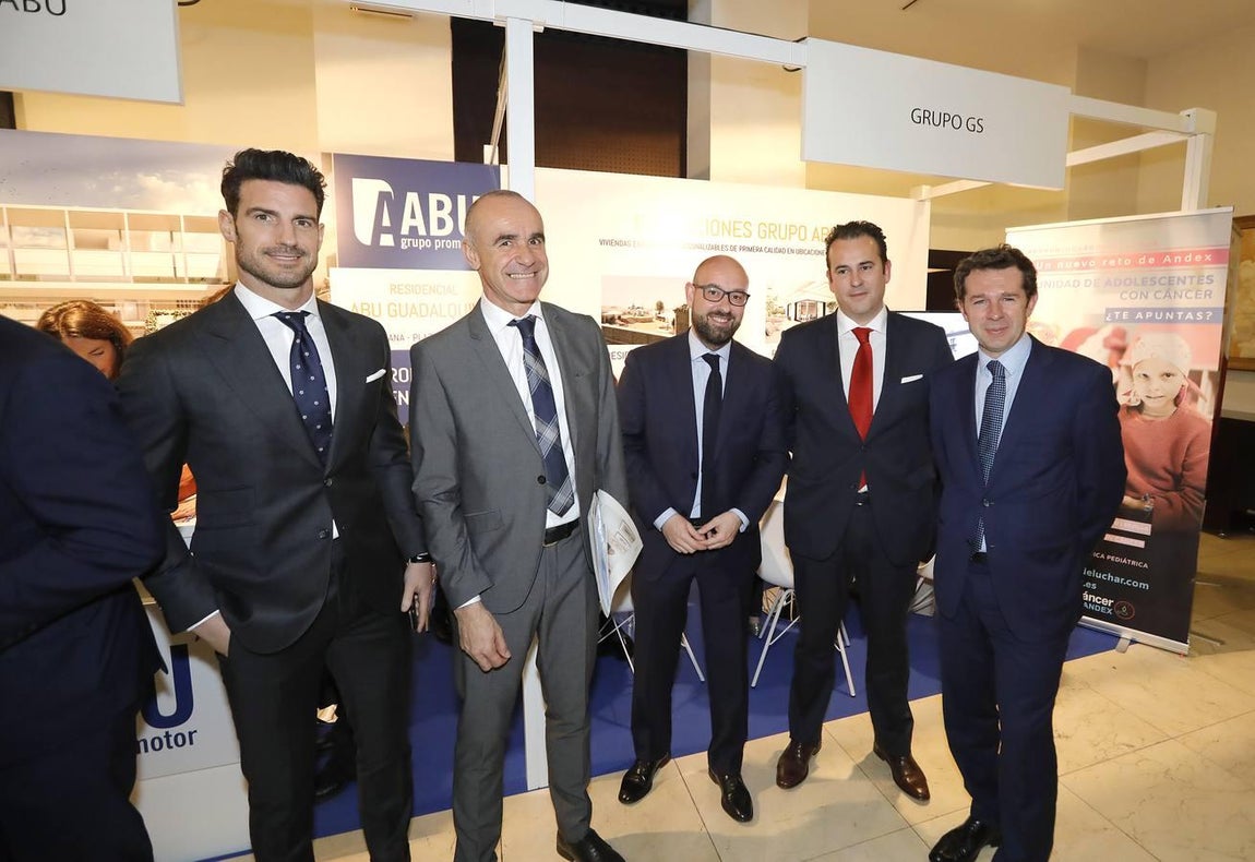 Aitor Ocio, Antonio Muñoz, Jesús Vera, David Salado y Juan Velayos