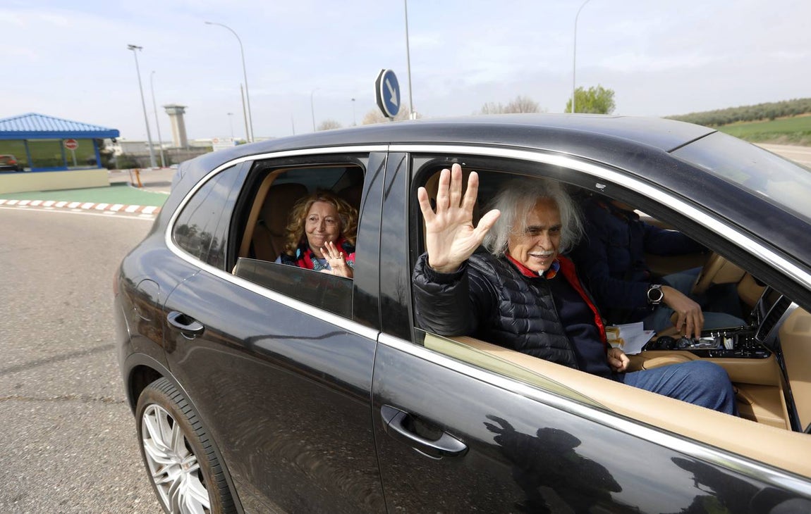 En imágenes, Rafael Gómez sale de la cárcel de Córdoba