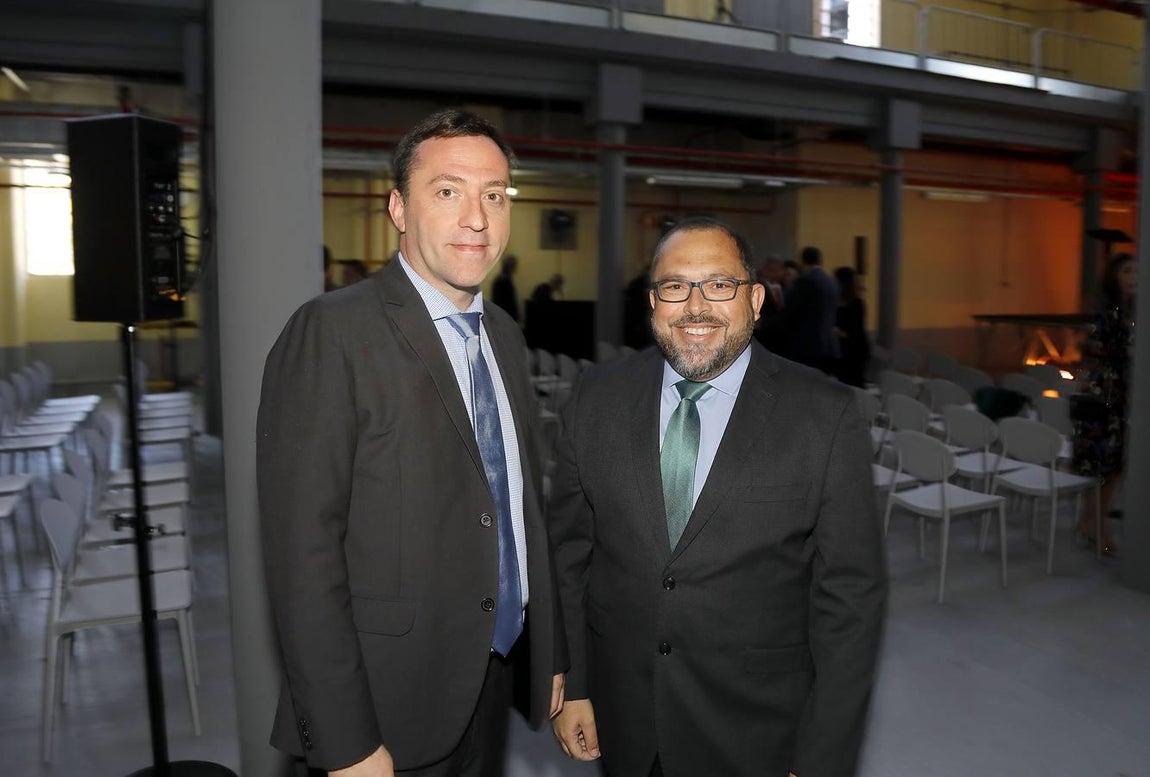 Ricardo Domínguez y Rafael Peral