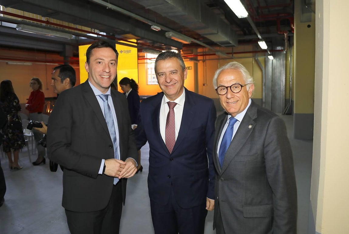 Ricardo Domínguez, Francisco Arteaga y Antonio Pascual