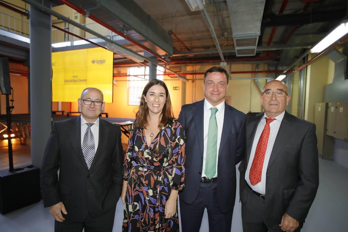 Manuel Camino, María Morales, Lorenzo Prats y José Mateo Morales