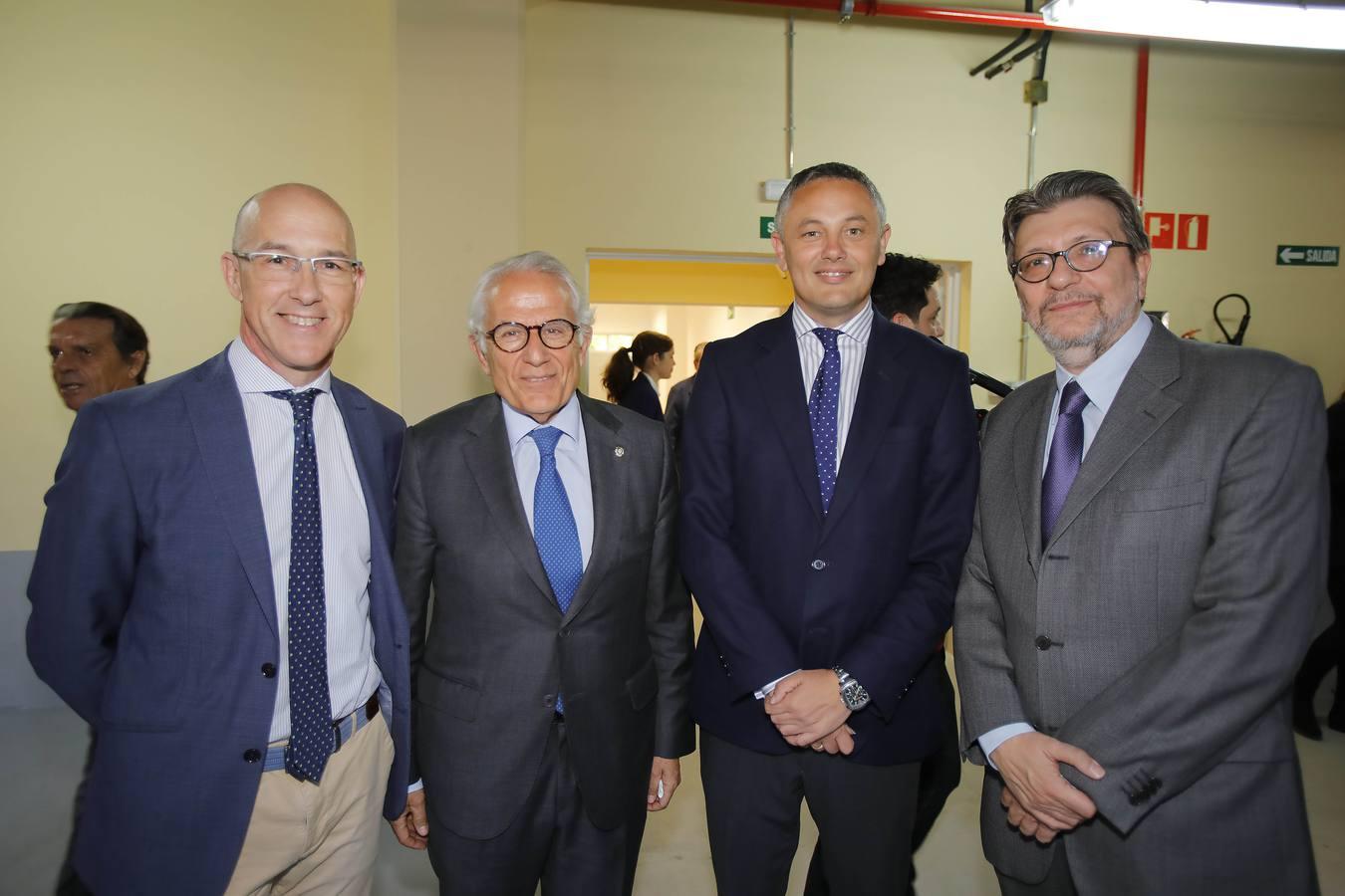 Manuel Contreras, Antonio Pascual, Alberto García Reyes e Ignacio Camacho