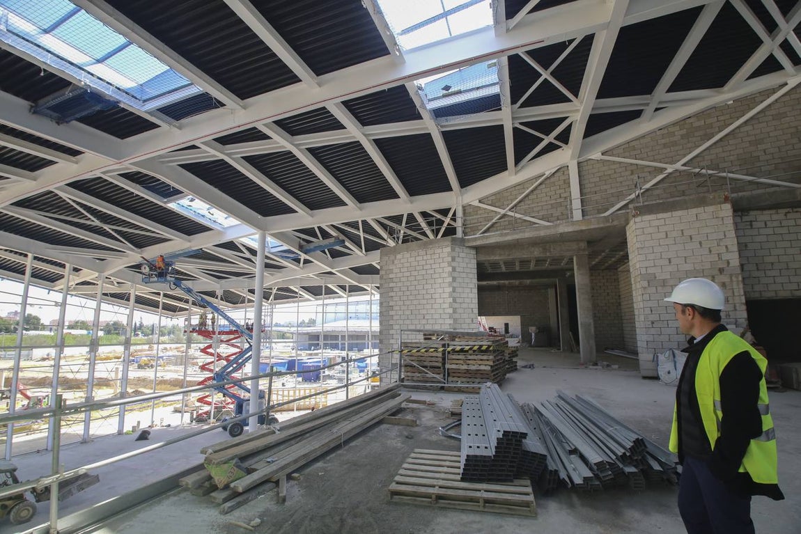 En imágenes, estado actual de las obras del centro comercial Lagoh de Palma Altas