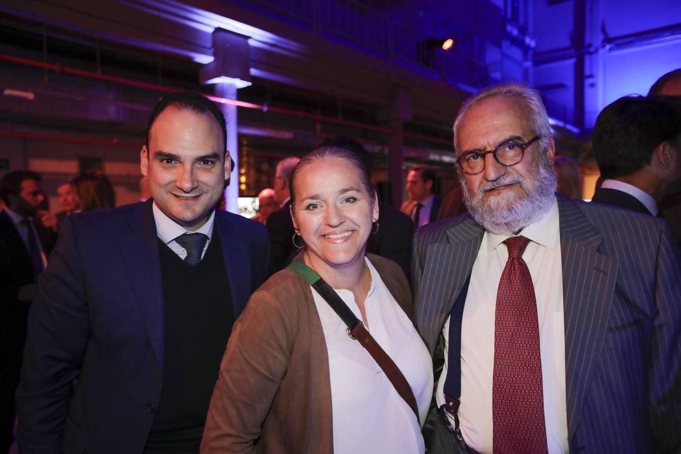 Rafael Belmonte, Berta Manfredi y Juan Luis Manfredi