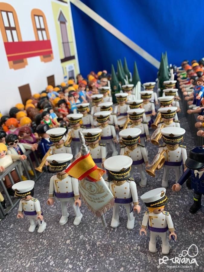 Los «playmobil» adelantan la Madrugada en Triana