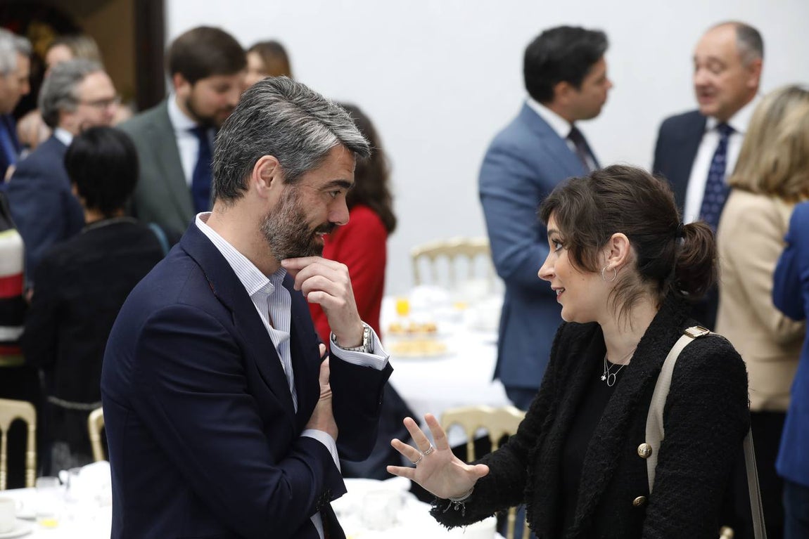 En imágenes, Luis Enríquez en «La Mirada Económica» de ABC Córdoba