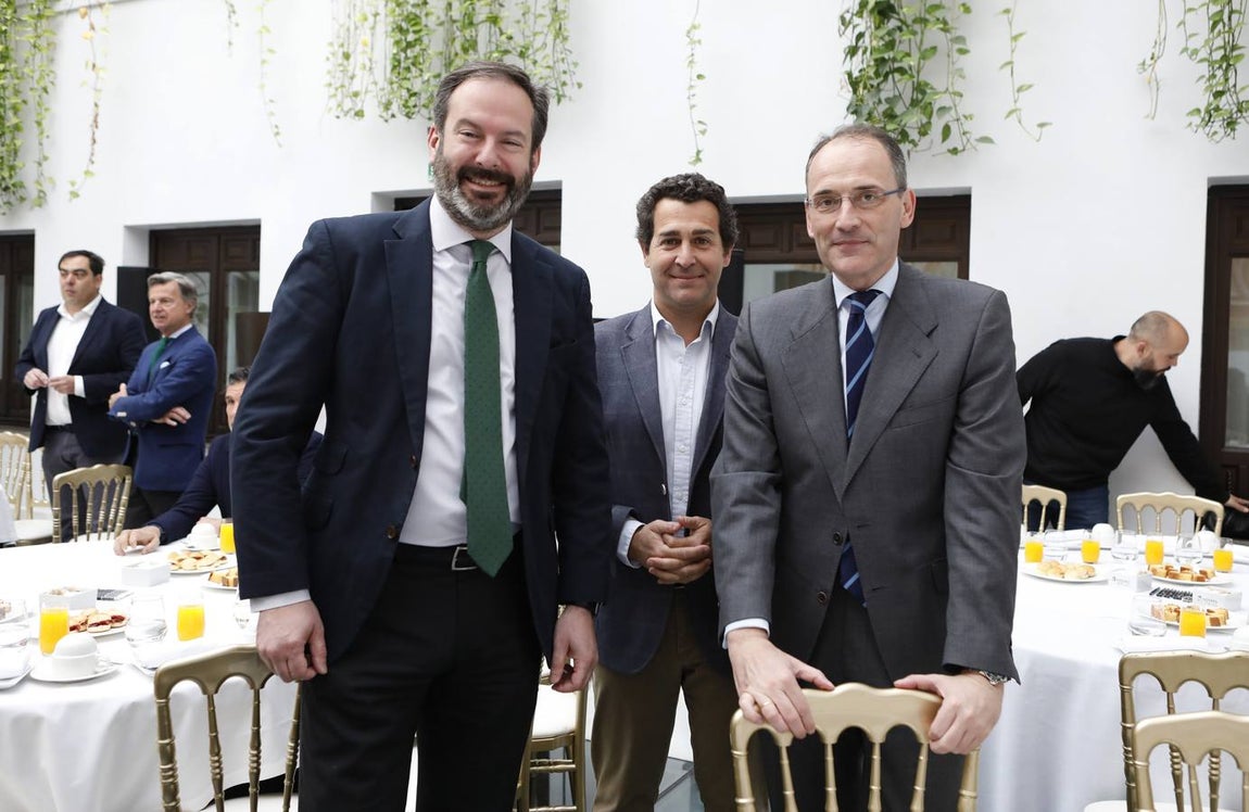 En imágenes, Luis Enríquez en «La Mirada Económica» de ABC Córdoba