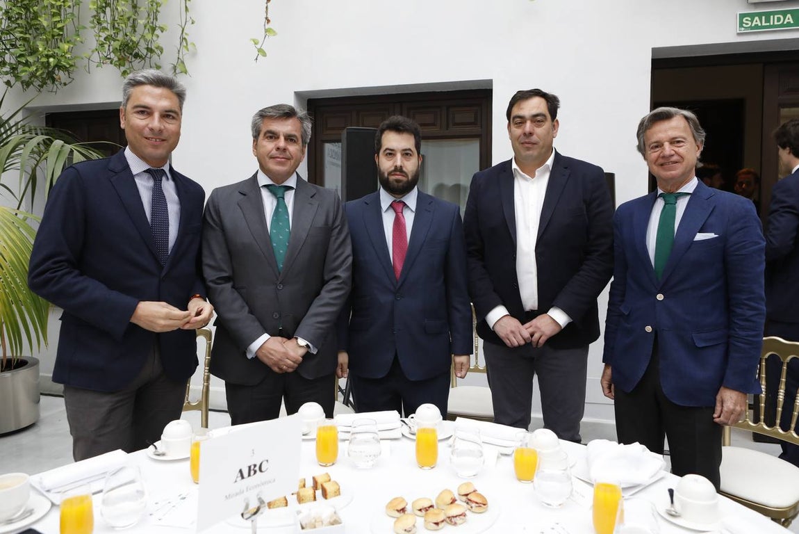 En imágenes, Luis Enríquez en «La Mirada Económica» de ABC Córdoba