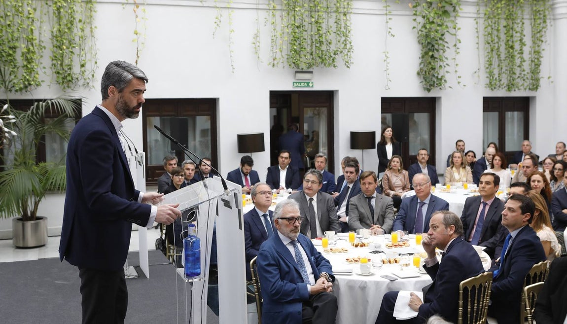 En imágenes, Luis Enríquez en «La Mirada Económica» de ABC Córdoba