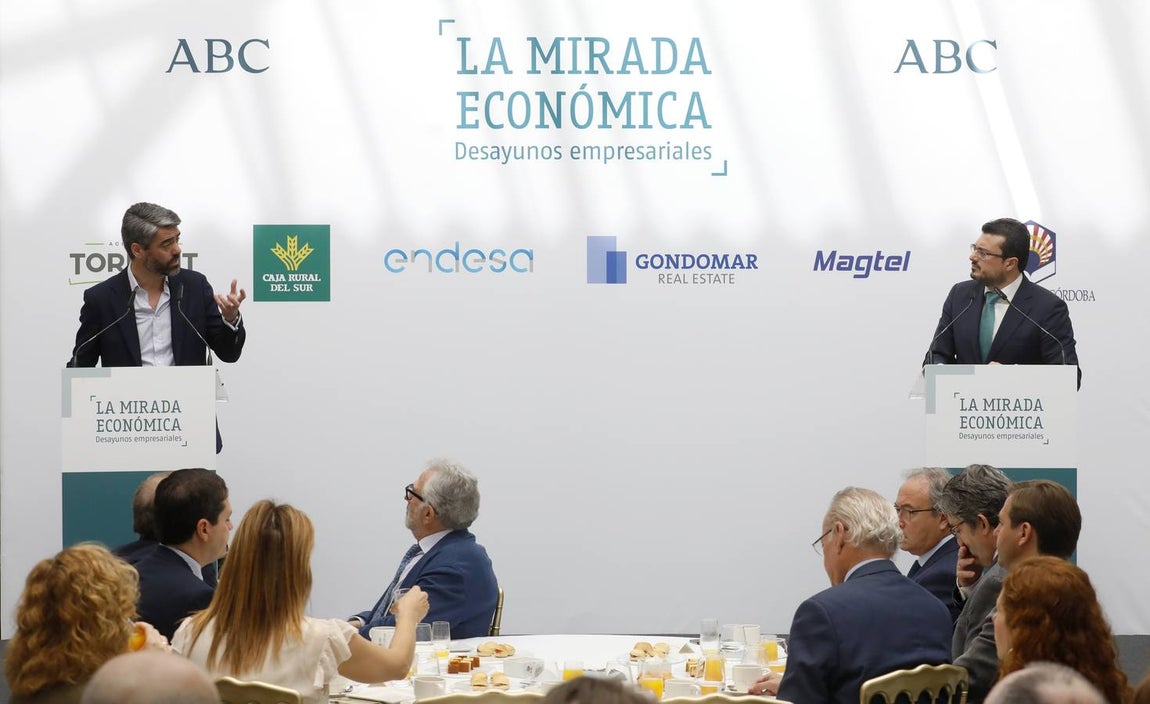 En imágenes, Luis Enríquez en «La Mirada Económica» de ABC Córdoba