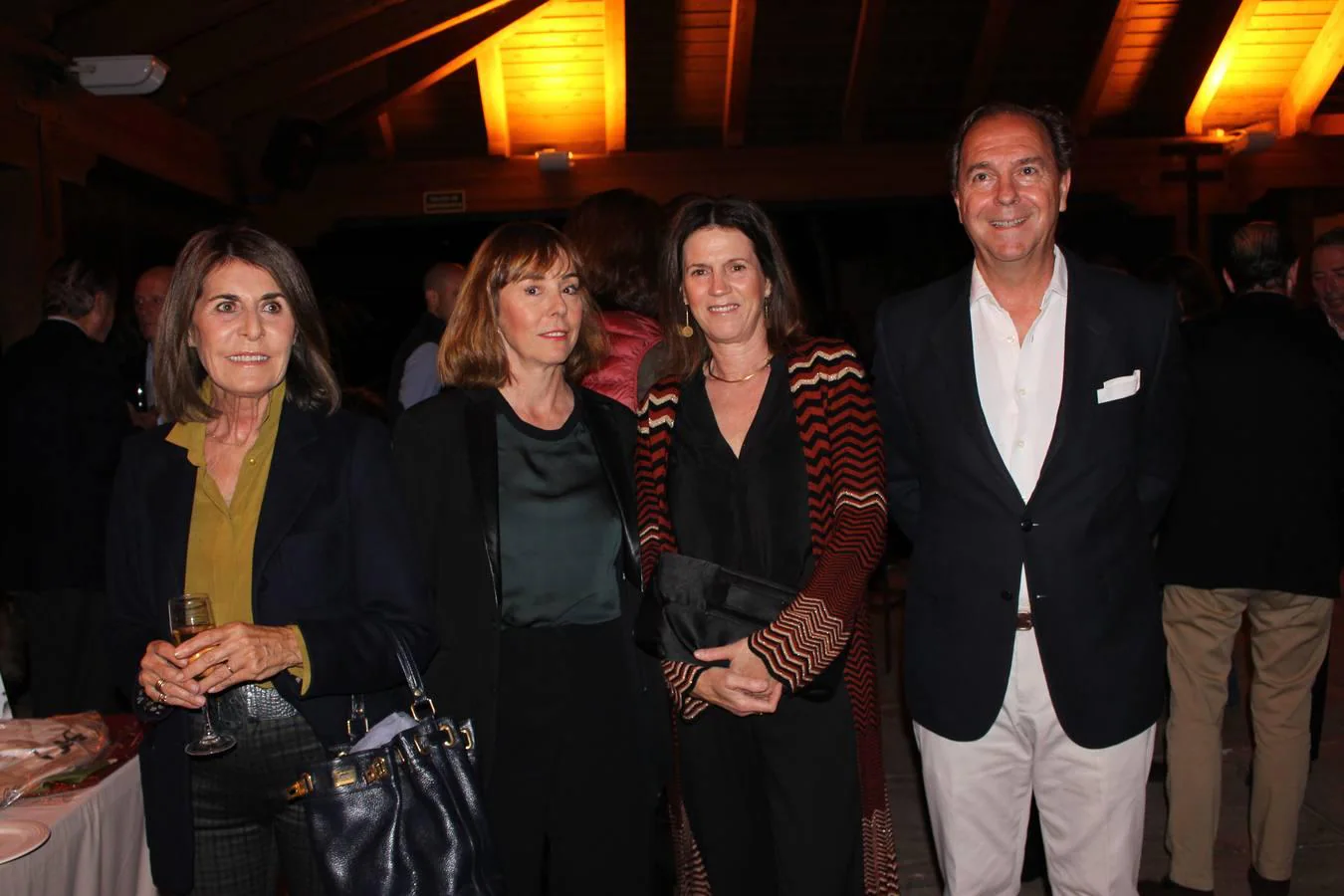 Casilda Fontcuberta, Marta Artiach, María Luisa Parias e Ignacio de la Oliva