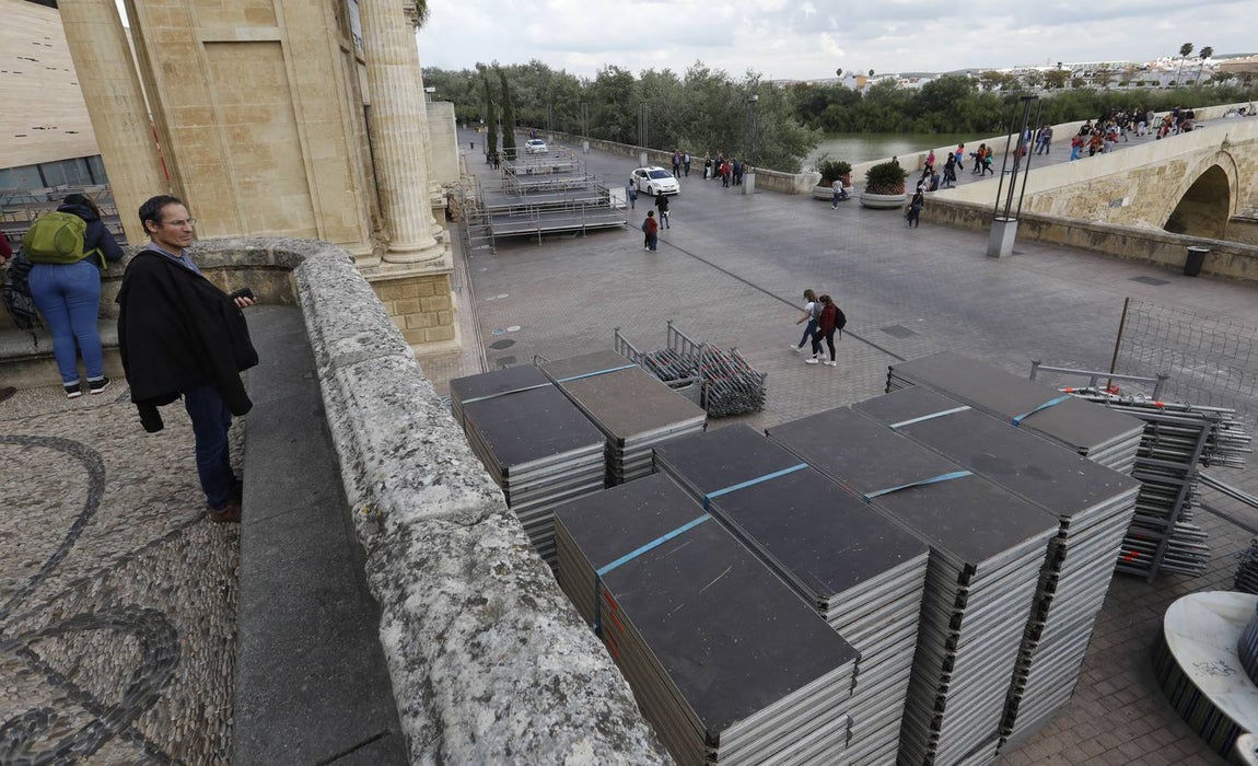 El montaje de la carrera oficial de Córdoba, en imágenes